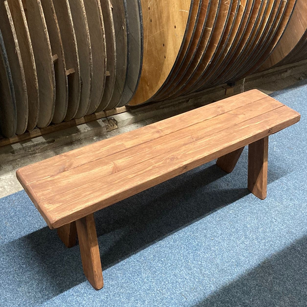 Wooden benches